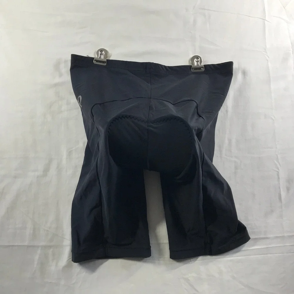 Pearl Izumi Mens XL Black Padded Cycling Bike Shorts Recycled Nylon Athletic